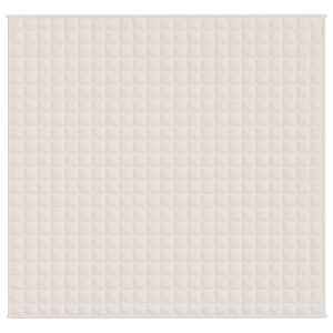 Утежнено одеяло светлокремаво 220x230 см 11 кг плат