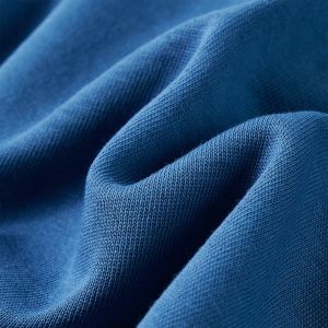 Детски суитшърт с качулка, син, 128