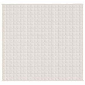 Утежнено одеяло светлокремаво 220x240 см 11 кг плат