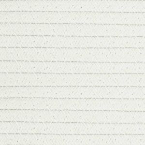 Кош за съхранение, бежово и бяло, Ø43x38 см, памук