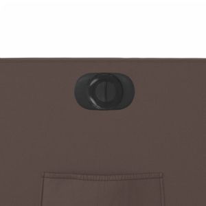 Електрически изправящ реклайнер стол, кафяв, изкуствена кожа