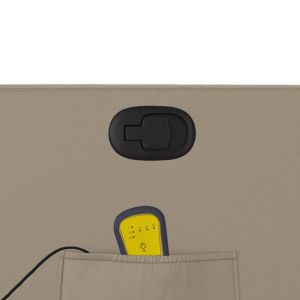 Масажен наклоняем стол, капучино, изкуствена кожа