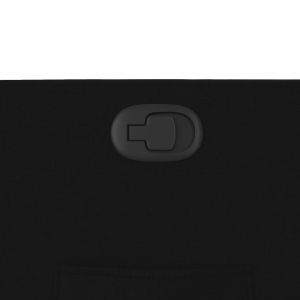 Изправящ реклайнер стол, черен, текстил