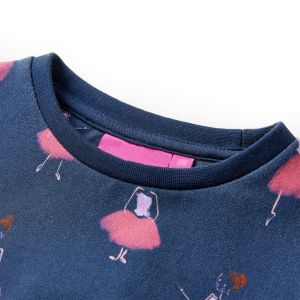 Детска рокля, нейви синьо, 104