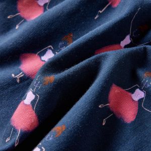 Детска рокля, нейви синьо, 104