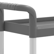 Количка на 3 нива, сива, 77x34x72 см, алуминий