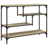 Конзолна маса, дъб сонома, 100x30x75 см, инженерно дърво