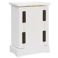 Кутия за бижута с огледало, МДФ, 25x13,5 x 34 см