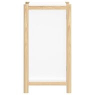 Сайдборд, бял, 62x38x70 см, инженерно дърво