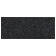 Изтривалки за стълби, самозалепващи се, 15 бр., 60x25 см, черни, правоъгълни
