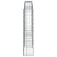 Габионни кошници арка 7 бр 400x50x220/240 см поцинковано желязо