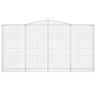 Габионни кошници арка 8 бр 400x50x200/220 см поцинковано желязо