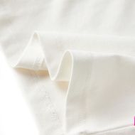 Детска тениска с дълъг ръкав, екрю, 116