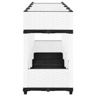 Повдигната леха, 160x40x71 см, полипропилен