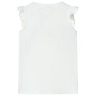 Детска тениска, екрю, 140