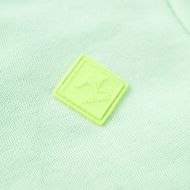 Детски суитшърт с качулка и цип, яркозелен, 116