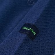 Детски суитшърт с цип, тъмносин, 92