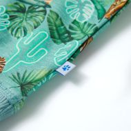 Детски суитшърт, светлозелен меланж, 92