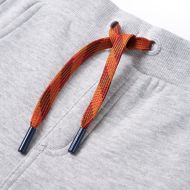 Детски спортен панталон, сив меланж, 104