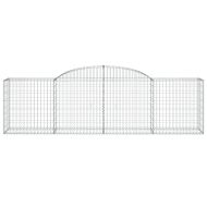 Габионни кошници арка 4 бр 300x50x80/100 см поцинковано желязо