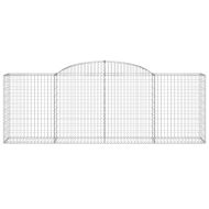 Габионни кошници арка 4 бр 300x50x100/120 см поцинковано желязо