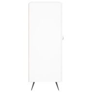 Сайдборд, бял, 69,5x34x90 см, инженерно дърво