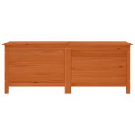 Градинска кутия за съхранение кафява 150x50x56,5 см чам масив