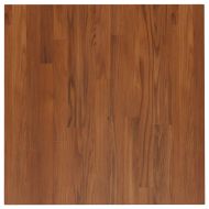 Квадратен плот за маса, тъмнокафяв, 60x60x2,5 см, дъб масив