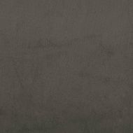 2-местно разтегателно канапе, тъмносиво, кадифе