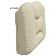 Мека табла за легло Hvar, кремава, 80 см, плат