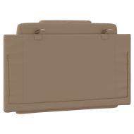 Мека табла за легло Viana, капучино, 90 см, изкуствена кожа