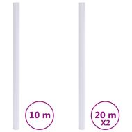 Фолиа за прозорци матирани прозрачно сиви PVC