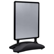 A1 постер на стойка с водна основа, черен, алуминиева сплав