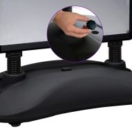 A1 постер на стойка с водна основа, черен, алуминиева сплав