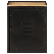 Шкаф за баня 40x30x50 см масивно мангово дърво