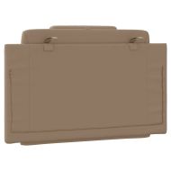 Мека табла за легло Viana, капучино, 80 см, изкуствена кожа