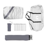 Парти палатка, бяла, водоустойчива