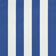 Сенник с падащо рамо, 300х150 см, синьо и бяло