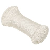 Работно въже бяло 3 мм 50 м полипропилен