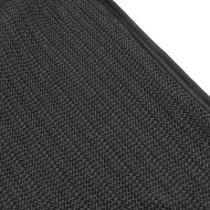 Столче за кола за кучета черно 45x45x25/55 см