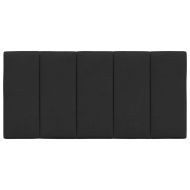 Мека табла за легло Hanko, черна, 100 см, кадифе