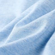 Детска тениска, мек син меланж, 140