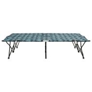 Двуместен сгъваем шезлонг, на листа, стомана