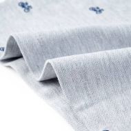 Детска поло тениска, сив меланж, 140