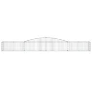 Габионни кошници арка 25 бр 400x50x40/60 см поцинковано желязо