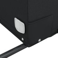 Ремарке за велосипед, черно, 30 кг, желязо