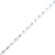 Рамка за легло с табла и LED, опушен дъб, 120x190 см