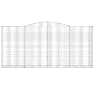 Габионни кошници арка 8 бр 400x30x180/200 см поцинковано желязо