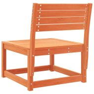 Градински диван, восъчнокафяв, бор масив