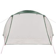 Семейна палатка с веранда, 6-местна, зелена, водоустойчива